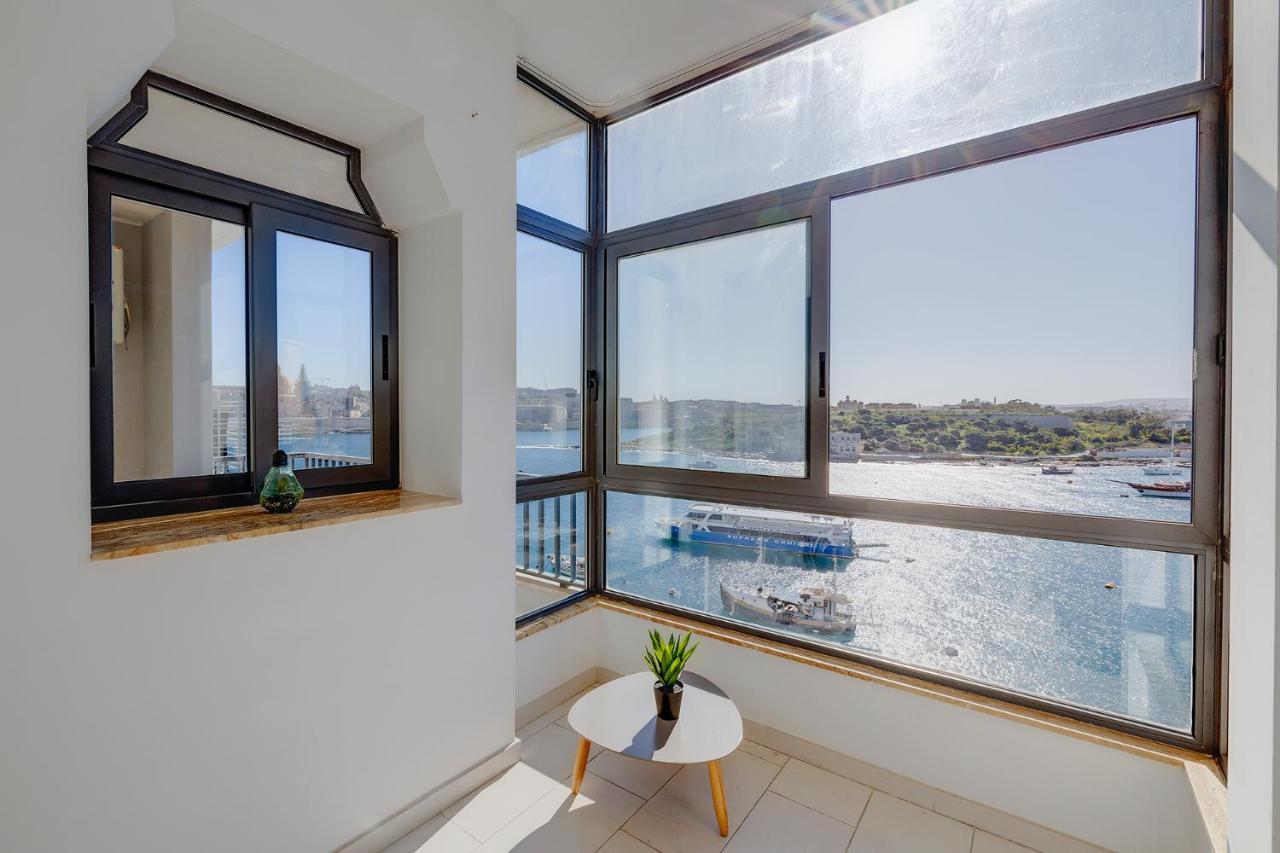 Marvellous Apartment With Valletta And Harbour Views Sliema Zewnętrze zdjęcie