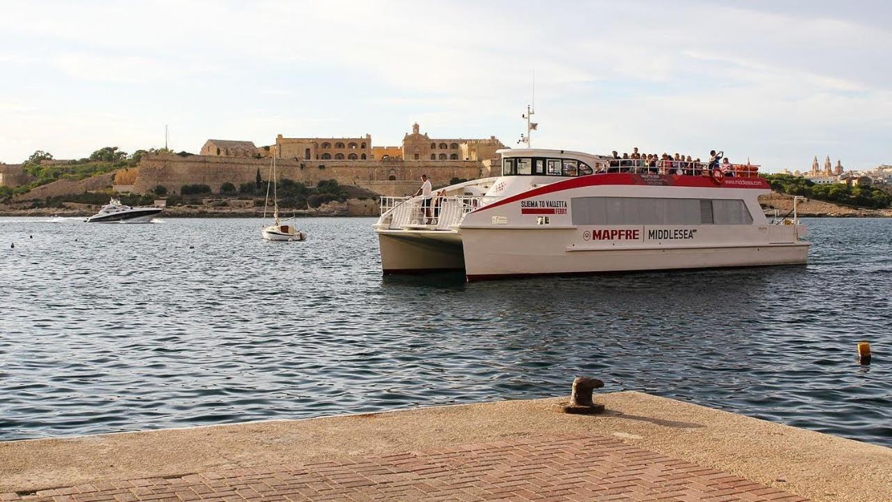 Marvellous Apartment With Valletta And Harbour Views Sliema Zewnętrze zdjęcie